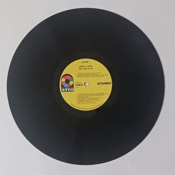 Vintage Sonny & Cher The Two Of Us vinyl LP record, double LPs, 1972 fir… - Picture 8 of 11